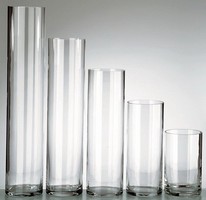 Cylinder Glasvase H40/D15